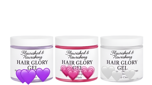 Crystal clear Hair Gel