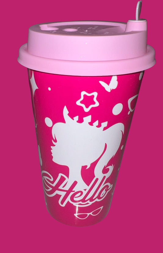 Barbie 💖 coffee ☕️ cup