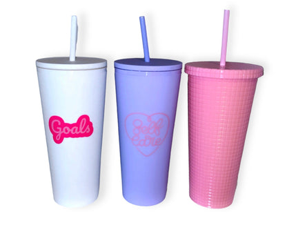 Cute cups / tumblers 24oz