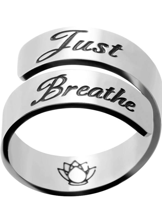Faith 💍 and Jewelry- 🪷Just Breathe Lotus Flower Ring